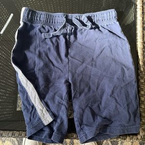 Children’s place Blue with Gray strip Drawstring shorts